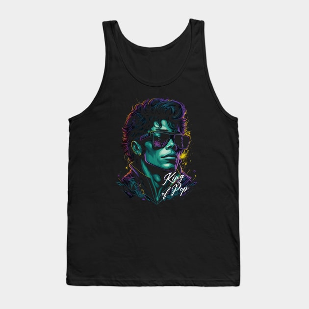 King of Pop Tank Top by By_Russso